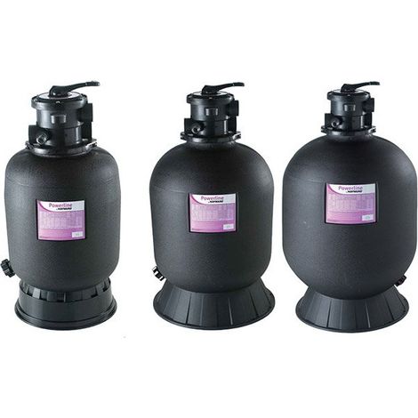 Hayward – Filtre à sable 10 m³/h – Capacité 100 kg de sable – Débit de filtration 10 m³/h – Diamètre cuve 500 mm – Vanne 6 voies
