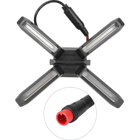 Ultra-bright 4W headlight for Ninebot ZT3/ZT3 Pro (type X) electric scooters (1/4)