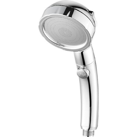 Pommeau Douche,Douche Suralimentée, Réglage À Trois Vitesses, Douche Massante, Pommeau de douche à main amovible et lavable (1/3)