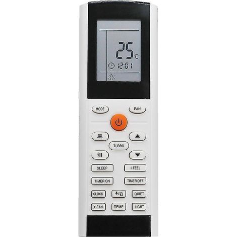 Télécommande légère pour climatiseur compatible avec la série Gree Yacifb A (1/4)
