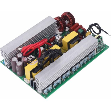 Onduleur 2000W Pur Sinus, Module Inverseur Nu DC12V→AC220V, Carte de Convertisseur de Tension pour Camping-Car et Urgence (1/5)