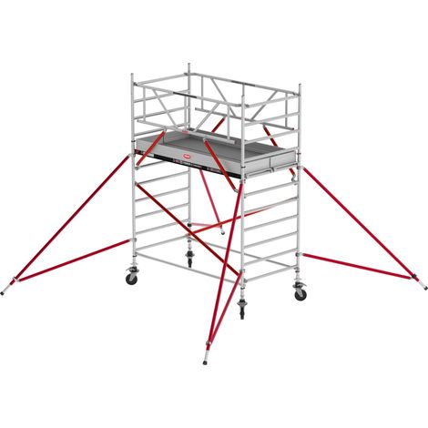 Altrex Fahrgerüst RS Tower 52 Aluminium mit Holz-Plattform 4,20m AH 1,35x1,85m (1/5)