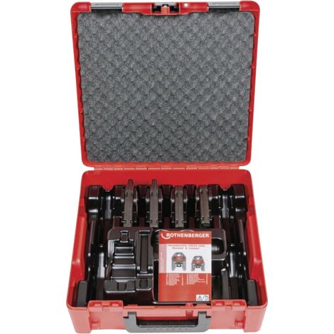 ROTHENBERGER Mâchoires à sertir Set Standard B MaxiPro 1/4 - 5/8" dans la valise - 1000003581 (1/2)