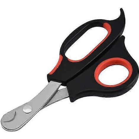 Coupe-ongles en acier inoxydable pour chiens (petits/moyens), pinces à ongles pour chiens-Red (1/5)