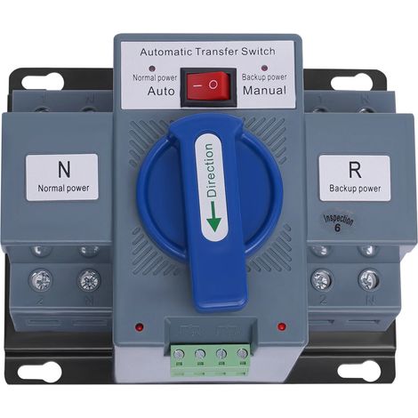 Gojoy – Commutateur de transfert automatique 63A – Temps de commutation ≤ 2s – Protection IP63 – Pour applications industrielles et domestiques - AC-33iB (1/5)