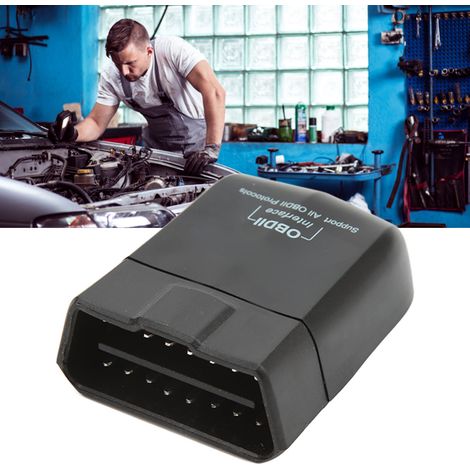 Outil de diagnostic automobile OBD2 Bluetooth 5.1 double mode ELM327 V1.5 avec 9 protocoles et outils de diagnostic, y compris la puce PIC18F25K80. (1/5)