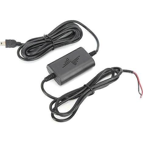 Kit de câblage pour caméra embarquée, câble abaisseur mini-USB 12V/24V vers 5V 2,5A pour la surveillance de stationnement