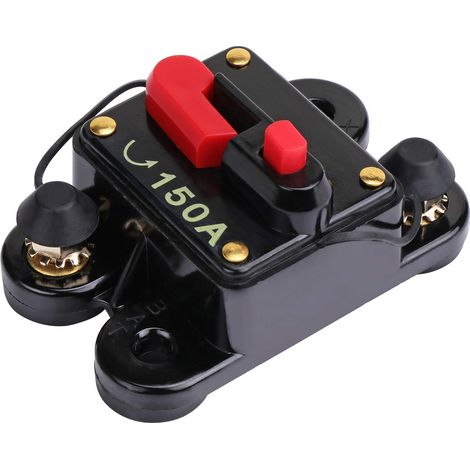 [JAMAIS UTILISÉ]Disjoncteur avec réinitialisation manuelle, porte-fusible 150 A Moteur de pêche à la traîne, onduleur 12 V-24 V CC (100 A) (1/5)