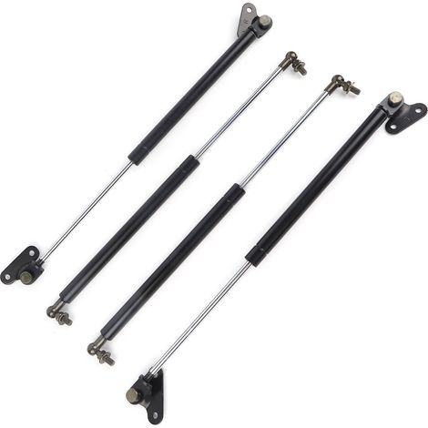 Satz aus 2 hydraulischen Motorhaubenliftern, Stoßdämpferstange, Gasdruckfederhalterung für Toyota Land Cruiser Prado 100 (1/5)