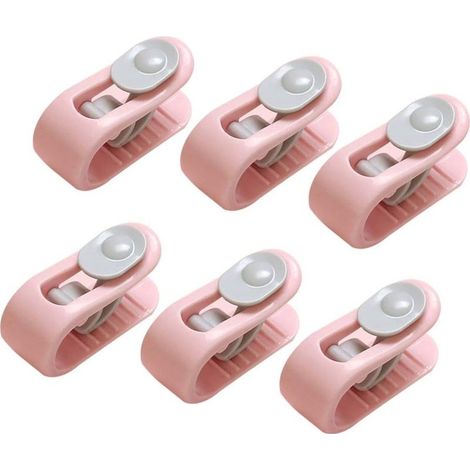 Couette Clips Couture Clips Housse de Couette Clips Artisanat Clips Couette Pinces en Plastique Couvertures Fixation Lit Feuille Fixateur à Coudre Pince Quilting Fournitures pour 24 Pièces GRO (1/4)