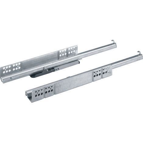 Hettich Unterflur-Teilauszug, Quadro 25, 9111254, Push-to-open, 550mm, links und rechts