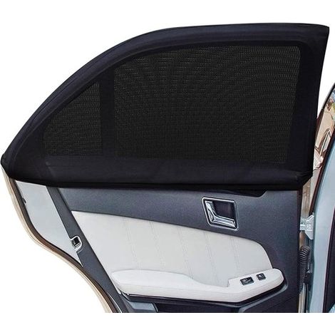 Set mit 2 UV-schützenden Sonnenschutzblenden für die Seitenfenster von Babys – sicher für Kinder und Haustiere im Auto (1/5)