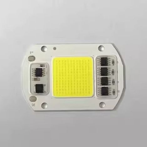 Ampoules LED sans pilote 50 W, plaque d'éclairage 220 V, éclairage public/spot/projecteur/ampoule, substrat en aluminium (1/2)