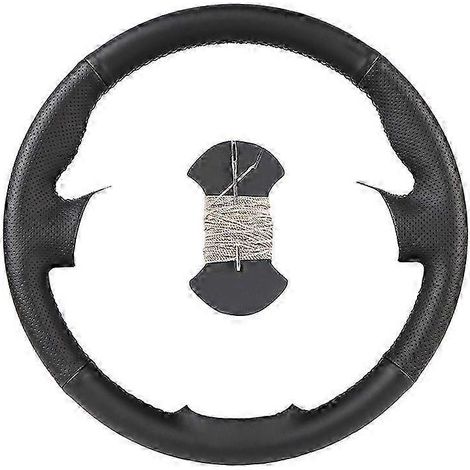 Leather Car Steering Wheel Cover For Toyota Prado 120 2004-2009 Land Cruiser 1995-2007 Tacoma Hilux Volant 2005 2006( Beige) (1/5)