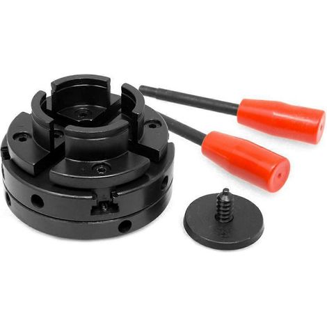 Drechselbank 4 Zoll Drechselbankfutter-Set 4-Backenfutter - M18 x 2,5 mm -