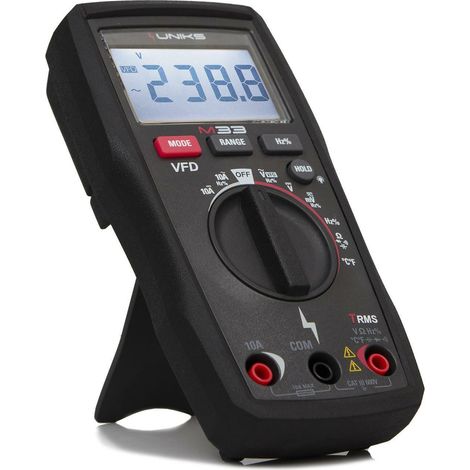 Uniks multimetro slim trms e pinza cat iv 600v   m33 (1/2)