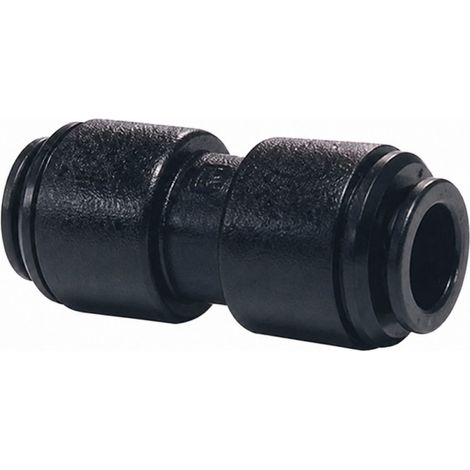 Manchon égal acétal noir diamètre 12mm.