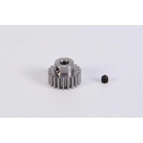Carson 500013429 - Pignone per Motore, 21 Denti, Filettatura M0.6, in Acciaio