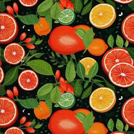 Tela decorativa para exteriores Oxford - Motivo frutal  DX7000 (1/5)