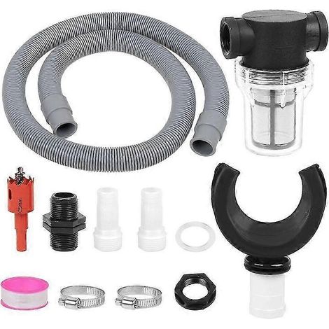 Filiyano – kit de collecte d – Collecteur d'eau de pluie Quick Rainwater Drain 75-110 mm compatible avec kit de collecte d'eau de descente de 110 mm (1/5)