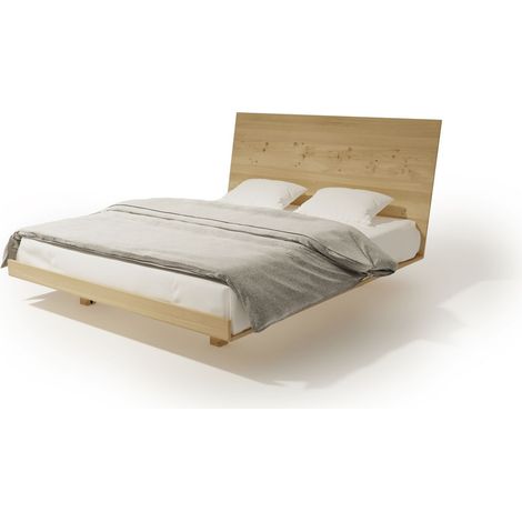 LETTO IMBOTTITO VUELO TRE 180x200 SOLIK ROVERE NATURALE