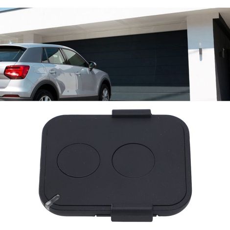 Télécommande Porte Garage 2 Boutons ABS Distance 200m Frequence 433.92MHz CR2032 Compacte Portable (1/5)