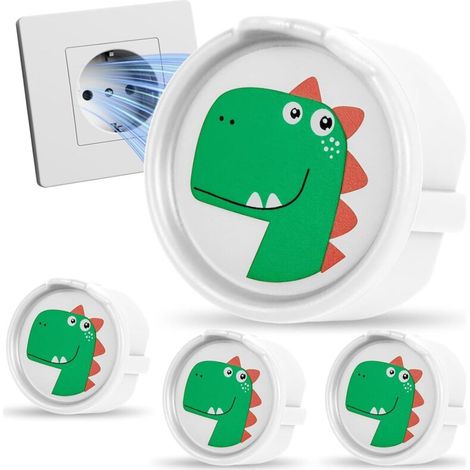 Bardusch Lot de 4 Cache-Prises F en Silicone Protection Prise Cache Prise Amovible Décoration/Anti-poussière Sécurité Domestique Et Puériculture Pour Protection Prise Courant Électrique (1/5)