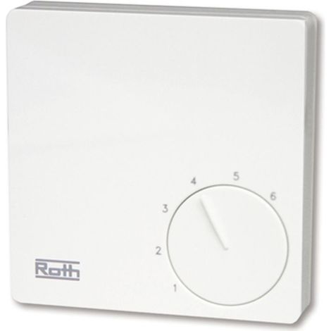 Roth Termostato ambiente Basicline H 24 V, 1135007403