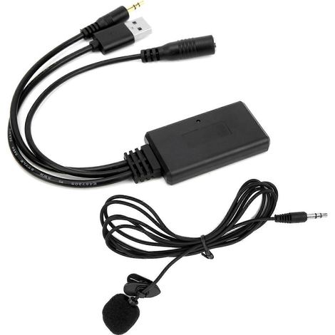 Mikrofonadapter, AUX-Audiokabel, Stereo, Bluetooth 5.0, Ersatz für Z4 E60 E63 E64 E66 E81