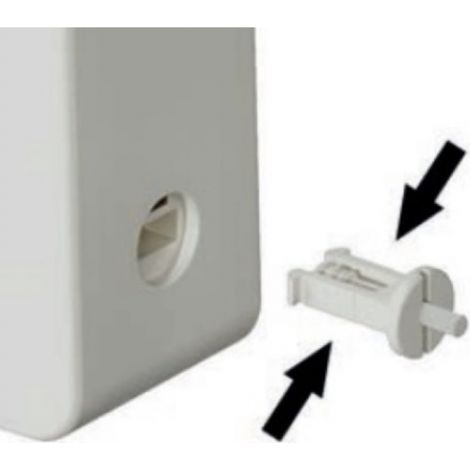 Sello de repuesto para distribuidor Caleffi F79801 Blanco (1/2)
