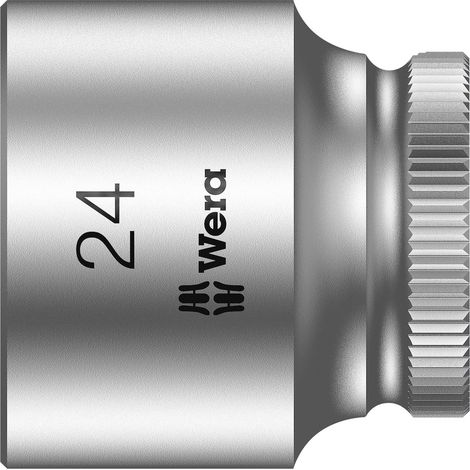 Wera 8790 HMB 05003568001 Außen-Sechskant Steckschlüsseleinsatz 24 mm 3/8" (10 mm)