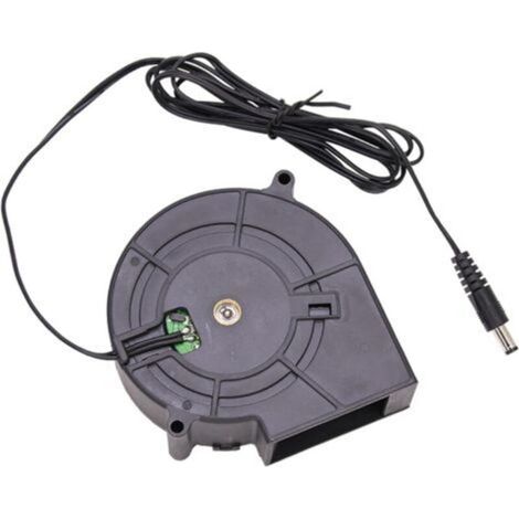 Compact 12V 2.94A turbo fan with centrifugal design for quick-start outdoor ventilation systems, metalworking tools, high-speed centrifugal fan (1/5)