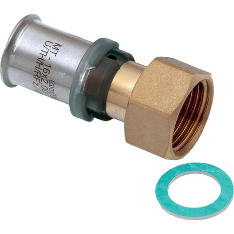 Raccord multicouche écrou libre 16 femelle 12x17 G2F28012 - MULTITUBO SYSTEMS