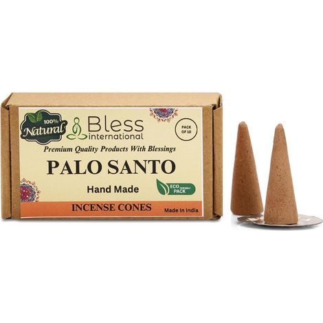 Räucherkegel Palo Santo handgetaucht Palo Santo Pack Of 10 Cones (1/3)