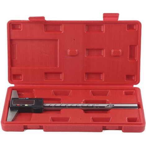 Jauge de profondeur numérique en acier inoxydable – Précision 0,01 mm, plage 0–150 mm, outil de mesure professionnel (1/4)