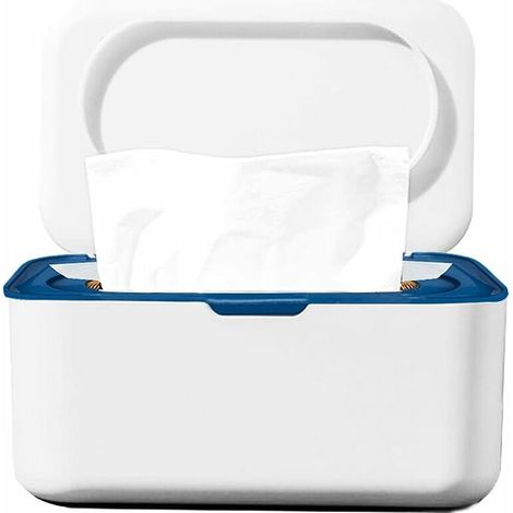Green Mobility-Distributeur de lingettes, boîte de Rangement pour Serviettes pour bébé, Contenant pour lingettes humides avec Couvercle pour Garder Les lingettes fraîches (1/5)