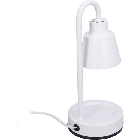 Lampe à chauffer bougies, lampe à chauffer la cire électrique d'aromathérapie à luminosité variable avec minuterie et 2 ampoules pour chambre à coucher, salon, décoration d'intérieur, prise américaine