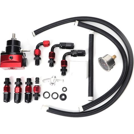 Régulateur de pression de carburant universel réglable avec kit de raccord AN 6 (1/5)