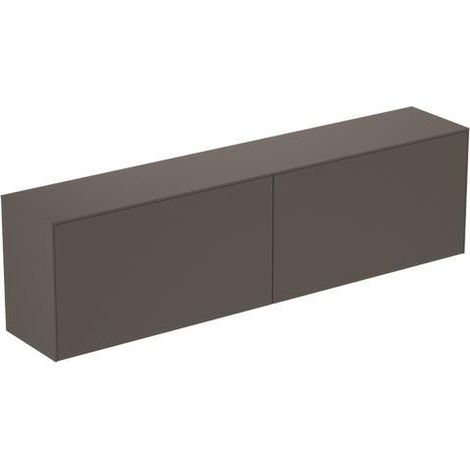 Ideal Standard Plan de toilette Conca sans découpe TF030Y2, 1202x373mm Anthracite, TF030Y2