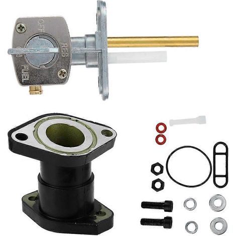 2-teiliges Set Kraftstoffventilschalter für Vergaseransaugkrümmer, passend für Yamaha Big Bear 350 YFM350 87-99 (1/4)