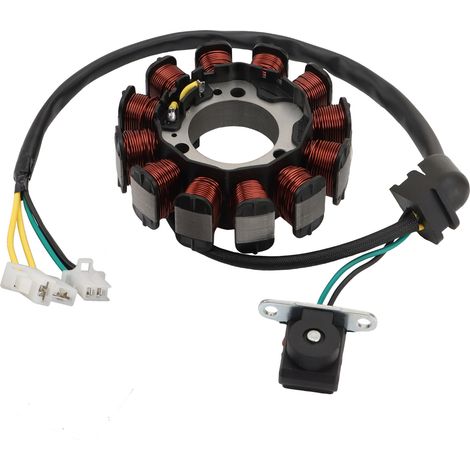 Stator coil adapter for Suzuki GSF650 Bandit (model years 2008–2012) and Kawasaki. Please check the original part number: 32101-18H00.--DTEKGAZ