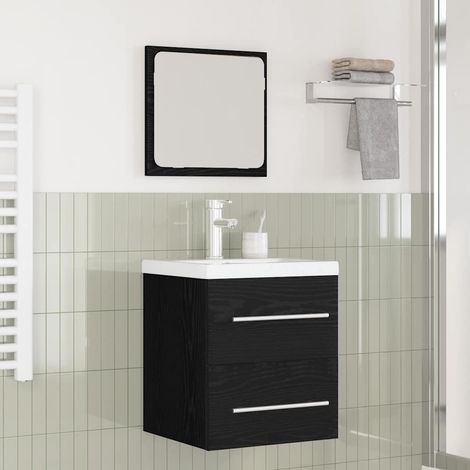 Bathroom Furniture Set 2 pcs Artisan oak 41 x 38.5 x 48 cm vidaXL (1/5)