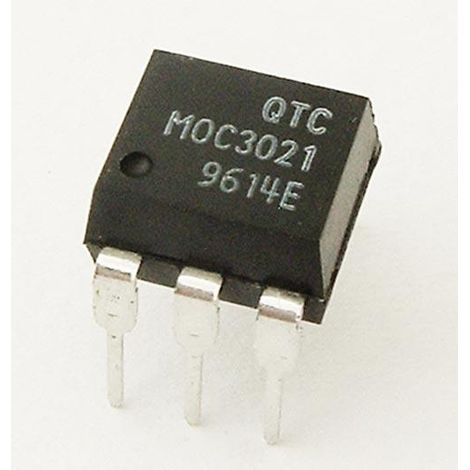 Integrierte Schaltung 400V 15mA DIP6 MOC3021M Liteon
