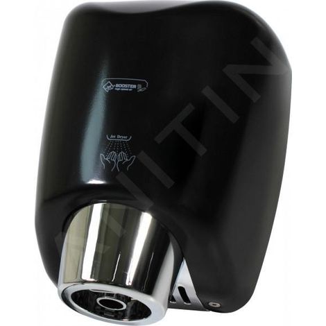 Jet Dryer Sèche-mains - Sèche-mains sans contact BOOSTER, métal noir 8596220012340 (1/5)