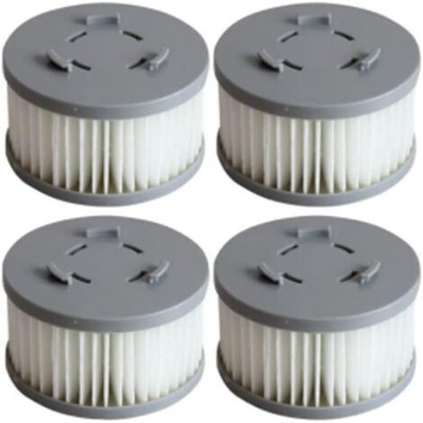 Filtre HEPA adapté à l'aspirateur à main sans fil Xiaomi JIMMY JV85 / JV85 PRO / A6 / A7 / A8 / H9 Pro, pièce de rechange avec brosse de nettoyage
