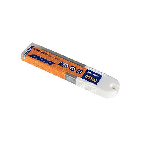 DISPENSADOR 10 CUCHILLAS FRAGMENTABLES 25 MM SK2H ALYCO