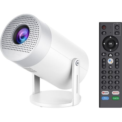 Filiyano – Projecteur 4 K Android 12 Dual Wifi6 300 ANSI Bt5.0 1080p 1280720p - MG50 Blanc (1/5)