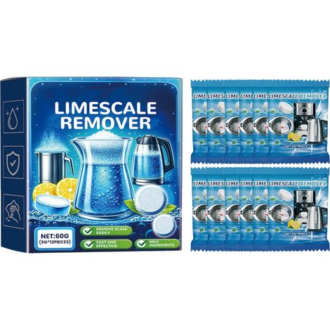Pastilles Détartrantes - Acide Citrique - Pour Bouilloire Machine À Café Tasse En Acier Inoxydable - 60 Pièces