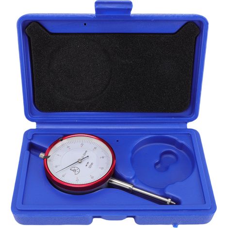 Comparateur à cadran à aiguille, indicateur de test à cadran pour applications industrielles (usinage, véhicules), plage de mesure 0-20 mm, précision 0,01 mm (1/5)