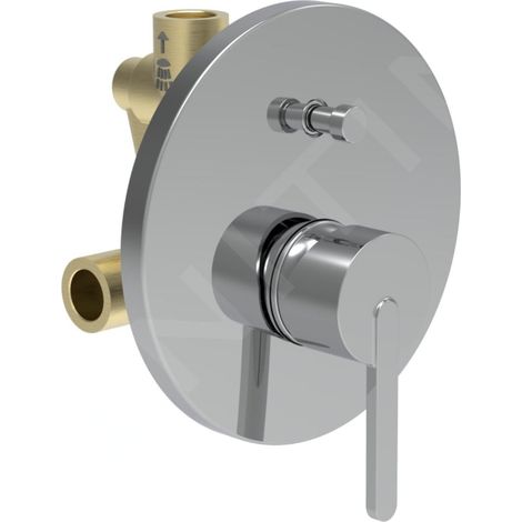 Laufen Lua - Mitigeur encastré pour 2 sorties, avec corps d’encastrement, chrome H3210860048001 (1/2)